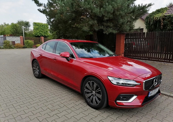 Volvo S60 cena 150900 przebieg: 48000, rok produkcji 2020 z Radom małe 67